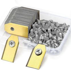 Vaihtoterät Husqvarna / Automower / Gardena / Yardforce robottiruohonleikkurit, Titaaniterät - Varaterät (3g - 0,75mm) - MiaoP2025041800