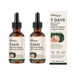 7 päivää teepuu inkivääri kynsisienihoidot ravitsevat vahvistavat kynnet neste terveempään kasvuun 2pcs
