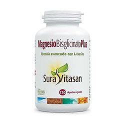 Sura Vitasan Magnesium Bisglycinate Plus 120 vegetable capsules