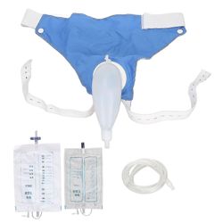 Puettava virtsapussi pissakatetrikanavalla 1000ml 2000ml miehille Iäkäs virtsankarkailu Vuodepotilaat-HYJ