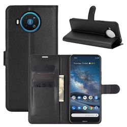 König Case Mobiltelefon Protector til Nokia 8,3 Case Flip Cover Bag Cases Kofanger Sort Ny