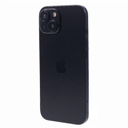 Yhteensopiva iPhone 15:n ei-toimivan väärennetyn puhelinmallin mallin kanssa Musta