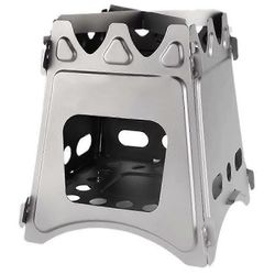 Titaanipuuhella - Ultrakevyt taitettava retkeilypoltin Kuten