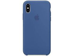 Silikon Telefon Case For Iphone X & Iphone Xs-gt Mørk blå