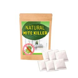 50 stykker Bed Bug Killer Naturlig plante Formel-naturlig Acaricide 5 Pack