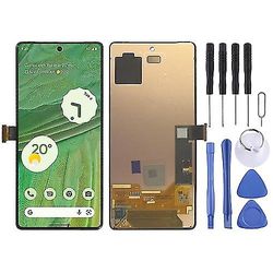 Udskiftning Amoled LCD-skærm til Google Pixel 7 Gvu6c, Gqml3 med Digitizer Full Assembly Fz52-1