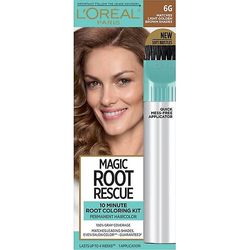 Loreal Paris L'oreal Paris Magic Root Rescue 10 minuutin hiusten värjäyssarja, 6g vaalean kullanruskea, 1 sarja
