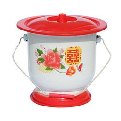 Pisuaarikauha kannella kannettava wc-sylki