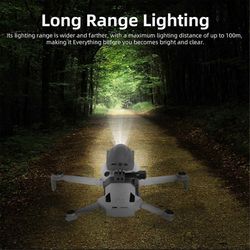 Mini 4 Pro / Air 3 Searchlight Burst Light Drone monitoiminen yleispäivitys malli yölentovalot