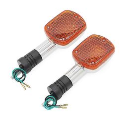 Erinomaiset suuntavilkkuvalot Honda Magna VF250 VF750: lle VTX1300 VTX1800 Rebel CA250 CMX250 CMX400 Shadow VT500C VLX400 VLX600: lle 1 pari