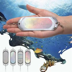 4 kpl kalastussyöttiä, vieheen sukelluslautaa, kääntyvää, valoisaa höylälautaa, kokanee-vieheen kalastusvilkkuja