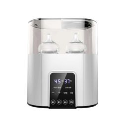 Monitoiminen vauvan imetyspullon lämmittimen sterilointilaite Nopea rintamaitopullon lämmitin tarkalla lämpötilan säädöllä Valkoinen