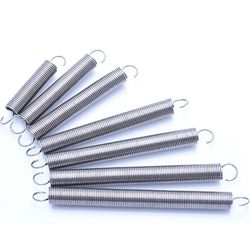 2pcs Wire Diameter 1,2 mm rustfrit stål Cylindroid Spiral forlænger spænding Coil Forår, Ydre Diameter 9mm 60mm