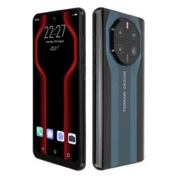Mate50 RS puhelin 6.6 tuuman 5G WIFI 4GB 64GB 4 Core 2280x3200 32MP takana 24MP edessä matkapuhelin Android10 AU pistoke 100240V musta