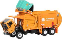 Ubiuo Roska-auton lelumalli, 1:43 mittakaava metallipainevalettu kierrätys Puhdas roska Roskien kuljetus Kuorma-auton seosmalli muottiautolelu rosk...