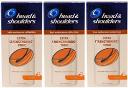 H&S 3 x Head & Shoulders Extra Strengthening Hair Tonic Treatment 50ml