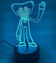 Sdigv Unikko leikkiaika 3D yövalo, lastenhuone yövalo, univalo lasten syntymäpäivä, joululahja.