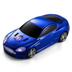 Aston Martin auto langaton hiiri 2.4g langaton hiiri kannettava tietokone tietokone urheilu auto hiiri hiiret ohjauspallot Tummansininen