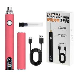 Kädessä pidettävä vahamallinnuskynä Quick Heat Feature -vahanveistostyökalulla, joka sopii täydellisesti eri materiaaleille luovissa projekteissa v...