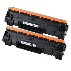 2 Go Inks Black -laservärikasettia korvaamaan HP CF244A (44A) -yhteensopiva/ei-OEM-yhteensopiva HP Laserjet Pro -tulostimille Musta
