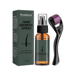 Christmas Men's Beard Growth Roller Kit Menns skjeggvekst Olje nærende Enhancer