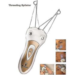 Sähköinen kasvojen epilaattorin kierteityskone kasvojen hiusten puuvillakierteen epilaattorin ladattavalle epilaattorin parranajokoneelle