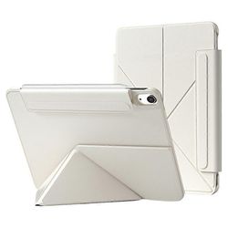 Yhteensopiva iPad Air 11 (2025) / (2024) -kotelon kanssa Kaksipuolinen magneettinen suljin nahkainen älykäs tablettikansi Valkoinen