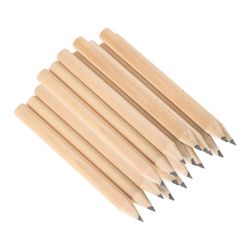 Golf Mini Pencils Golf Pencils Hotel Use Black Core 50kpl Vaaleankeltainen 8.60X0.70X0.70CM