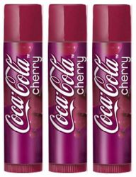 LIP Smacker leppe Balms - Velg alle 3 smaker [Cherry Coca Cola, Coca Cola kirsebær, Coca Cola Cherry] 3 Pieces