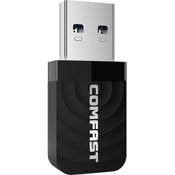 JVY COMFAST CF-812AC 1300 Mbps Dual Band Mini USB WiFi-adapter