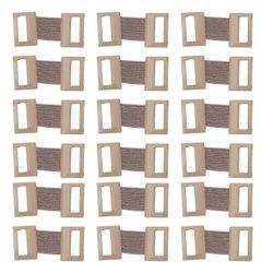 50 kpl elastisia siteitä sideklipsit alumiininen sideklipsi vaihtosideklipsi