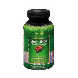 Irwin Naturals teräs-libido, 75 pehmeää geeliä