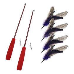 Ruili Perle fjer big fugl drille stick 2 st kant