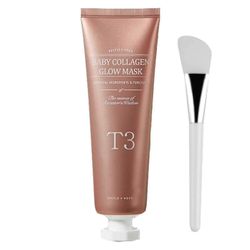 T3 kollageenin hehkunaamio, t3 kollageeninaamio kasvoille, t3 kollageeni pois ma 1 kpl