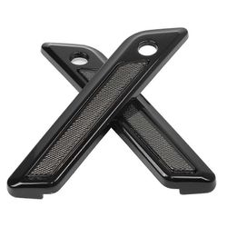 Satulalaukun saranan salvan suojukset Touring Road Street Glide 14-23 -pyöriin Black