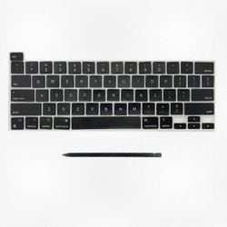 1 Aseta vaihtonäppäinsuojus MacBook Pro Retina 13 tuuman M1 A2338 -näppäimistölle EMC 3578 US -asettelu, joka on yhteensopiva Applen kannettavien t...