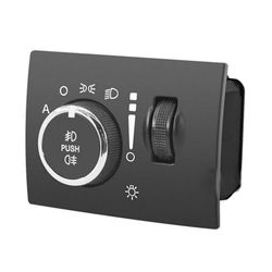 68189157aa etu- ja takasumuvalokytkin ajovalojen kytkinpainike auto Chrysler 300c Jeep Grand Cherokee Musta