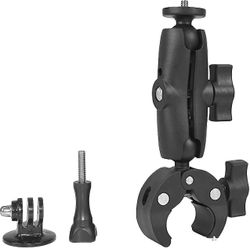 Moottoripyörän ohjaustangon puristinkiinnike Insta360 One x2 X One R Go 2 Gopro Hero Super Black Clamp Mount -sovittimen lisävarusteet