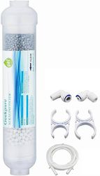 Geekpure 10 Zoll Inline 6 Stufe Alkalischer Wasserfilter Kit pH+ fr Umkehrosmosesystem ~1/4 Zoll Anschluss
