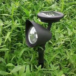 Mikasa Solar 3 Led Garden Lamp Spot Light Party Path Udendørs Spotlight Græsplæne Landskab
