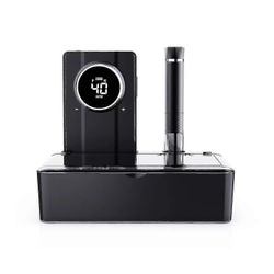 Ammattimainen harjaton naulaporakone 40000 rpm ladattava kannettava Musta