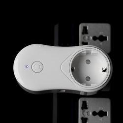 Trådløs Wifi-timerstik EU Plug Home Office-fjernbetjeningsafbryder EU