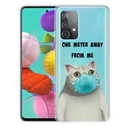 König Taske mobiltelefonbeskytter til Samsung Galaxy A32 5G etui Cover Bag Cases Gennemsigtig