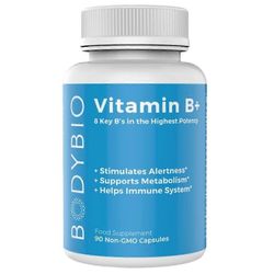 BodyBio B vitamiinikapselit (suuriannoksiset) 90