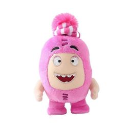 Oddbods Pehmolelu Hauskat pehmolelut Sarjakuva Anime Nukke Lomalahja vaaleanpunainen 18cm