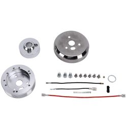 Ohjauspyörän navan sovitin A01?56P 5 ja 6 reiän vaihto Jeep CJ5, CJ6, CJ7 Wrangler Cherokee Wagner 1976?95: lle