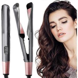 Remington Curl&Straight Confidence 2in1 Multistyler: Päivitä kaarevilla muotoilulevyillä monipuoliseen hiusmuotoiluun