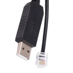 USB til Rj11 Rj12 6p4c adapter seriell kontrollkabel Eqmod-kabel for - Monter PC for håndkontroll Cabl