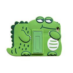 Phwj Barnas dinosaur beskyttelsesveske, egnet for ipad 9.7-tommers 2018 (6. generasjon) / 2017 (5. generasjon) / ipad Air 1 beskyttelsesveske, 3d s...