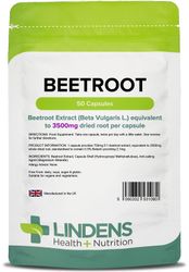Lindens punajuuri 3500mg - 50 kapselia